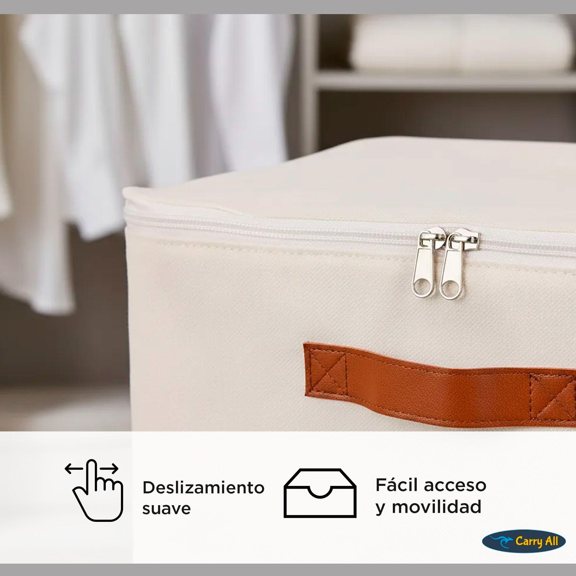 Pack 4 Bolsas Organizadoras Plegables Carry All De Lino M-4