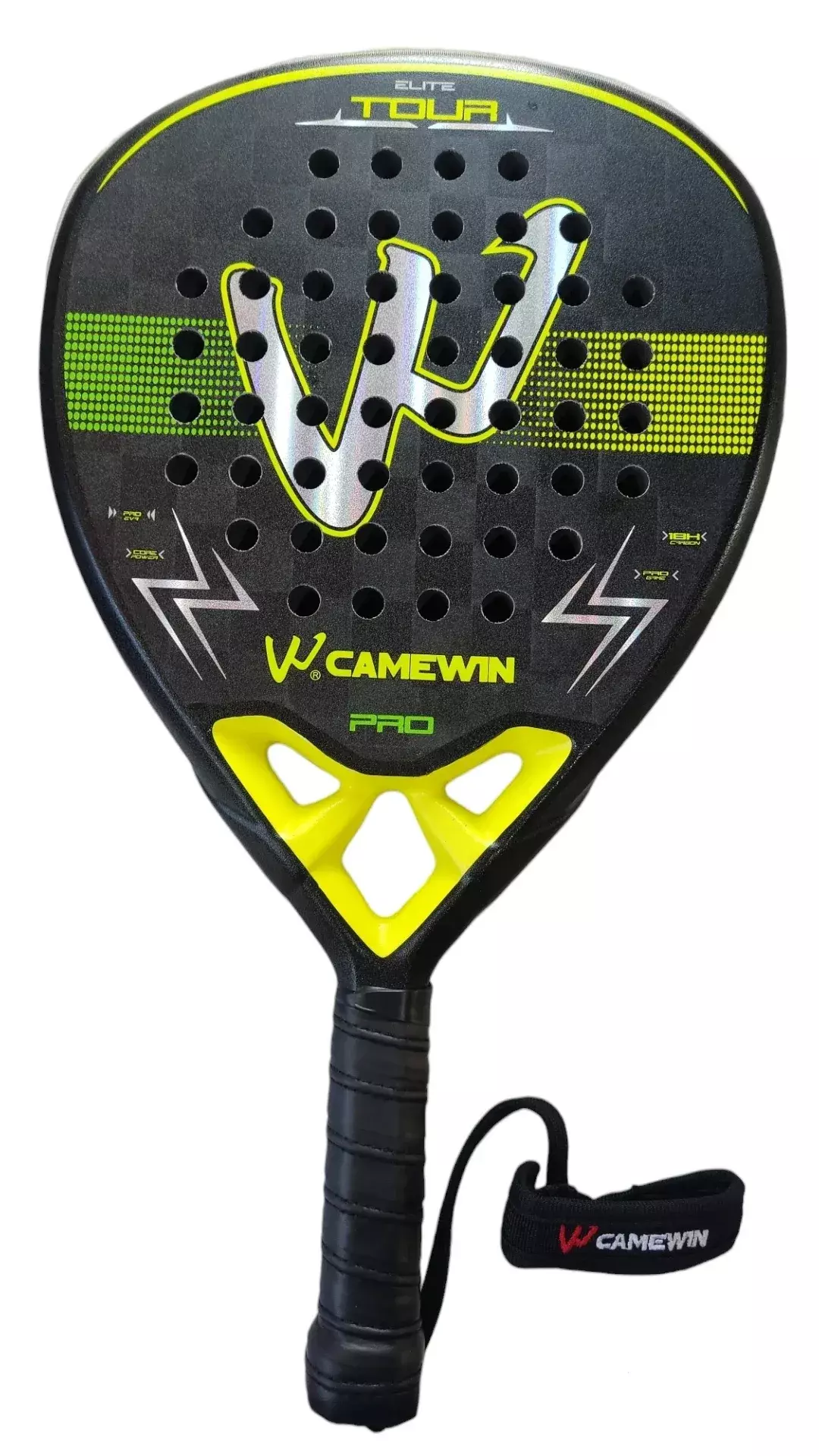 Pala de Padel Camewin Pro Elite tour 18K-0