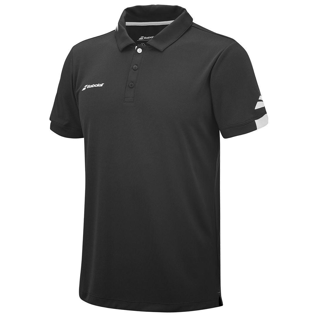 POLERA DE TENIS BABOLAT POLO HOMBRE - BLACK-2