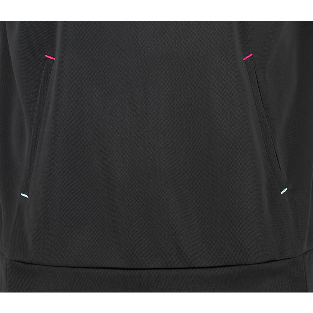 PADEL HOOD SWEAT MEN / Black/Black-4