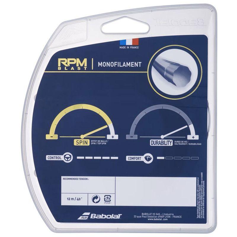 CUERDA TENIS BABOLAT RPM BLAST 12 MTS - 1.25 (NEGRO)-1