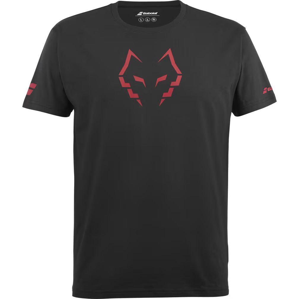 POLERA DE PADEL HOMBRE BABOLAT COTTON TEE LEBRON-0
