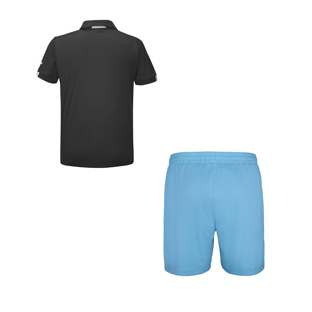 CONJUNTO DE TENIS BABOLAT SHORT Y POLERA HOMBRE - BLACK-2