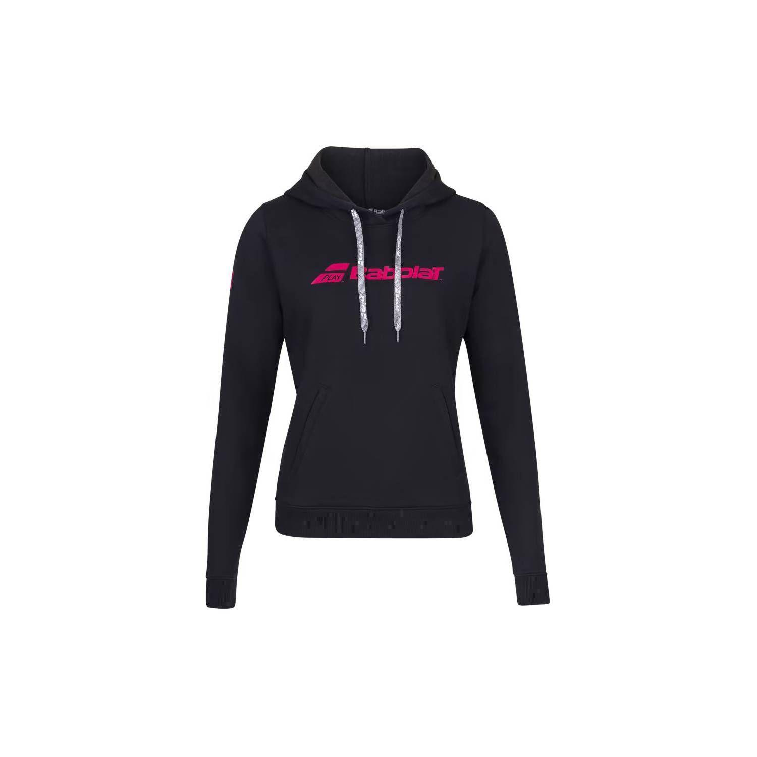 POLERON BAB EXERCISE HOOD SWEAT WOMEN BLACK-0