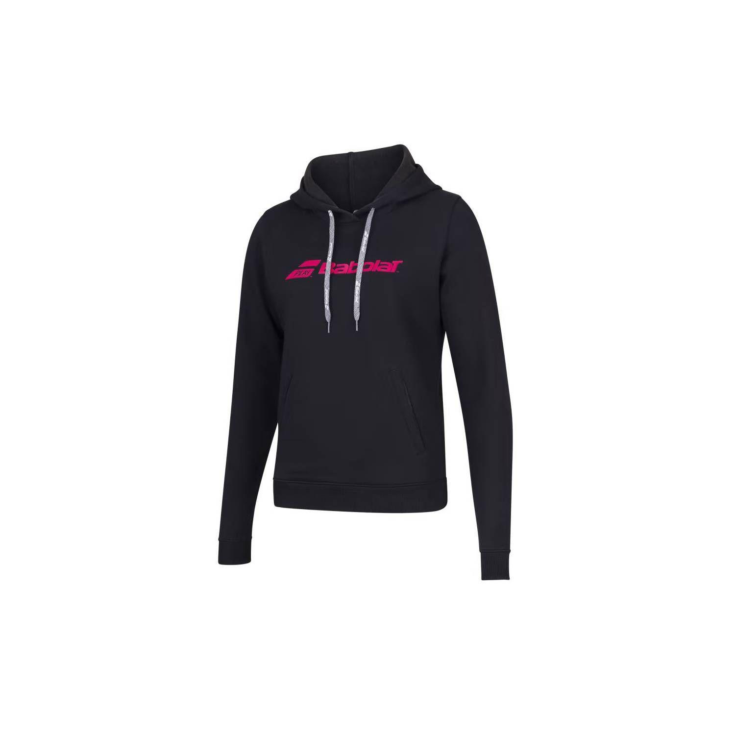 POLERON BAB EXERCISE HOOD SWEAT WOMEN BLACK-2