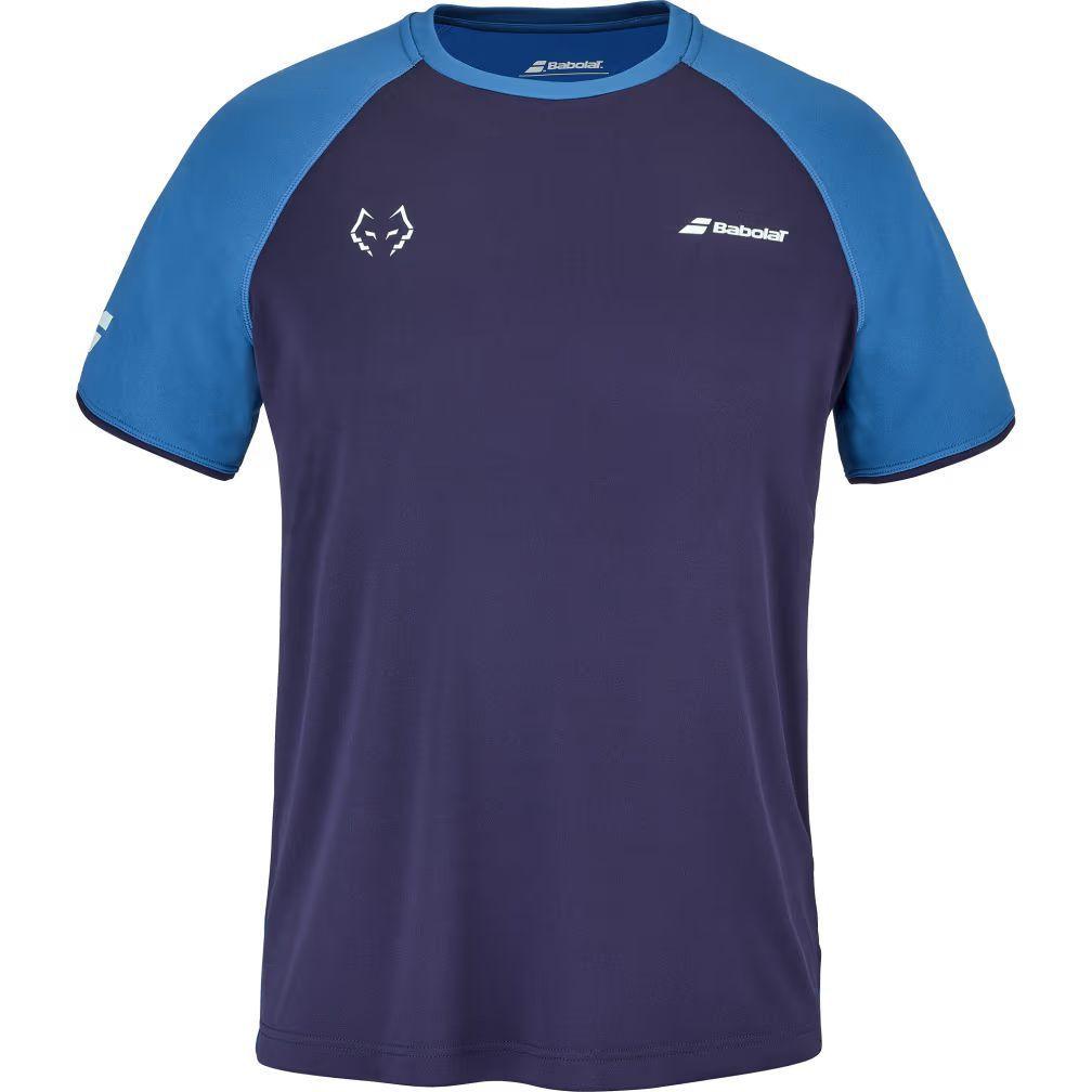 POLERA DE PADEL HOMBRE BABOLAT NECK TEE JB-0