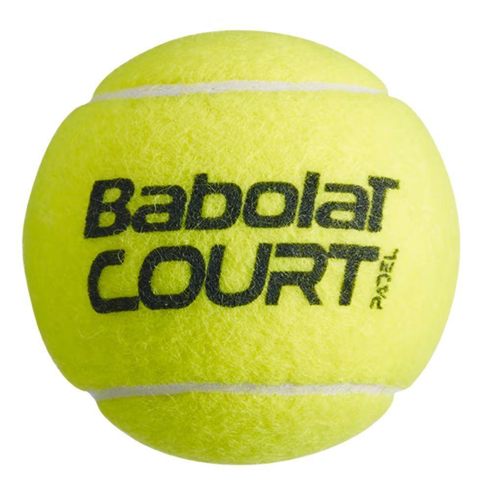 TOP SALE 2 TARROS PELOTAS PADEL BABOLAT COURT - 3 UNIDADES POR TARRO-2