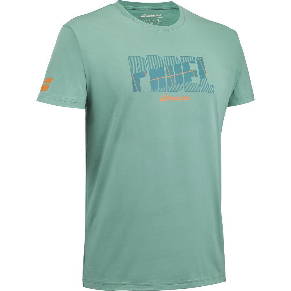POLERA DE PADEL HOMBRE BABOLAT COTTON TEE-2