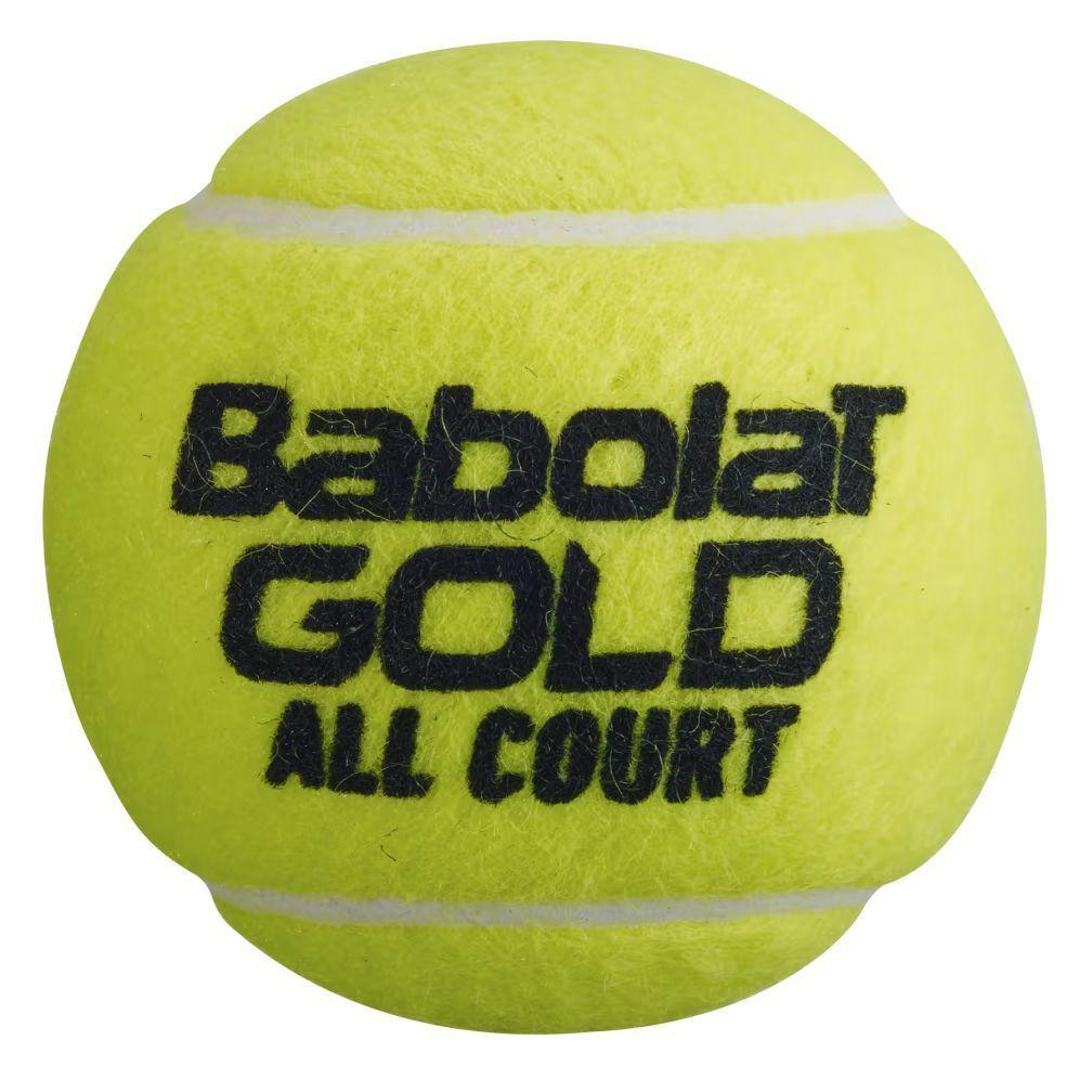 ESPECIAL 10 TARROS PELOTAS TENIS BABOLAT GOLD ALL COURT - 4 UNIDADES POR TARRO-2