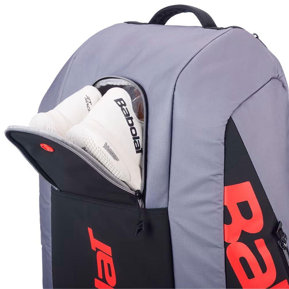 BOLSO TENIS BABOLAT RH9 PURE STRIKE - CARBON GREY-2