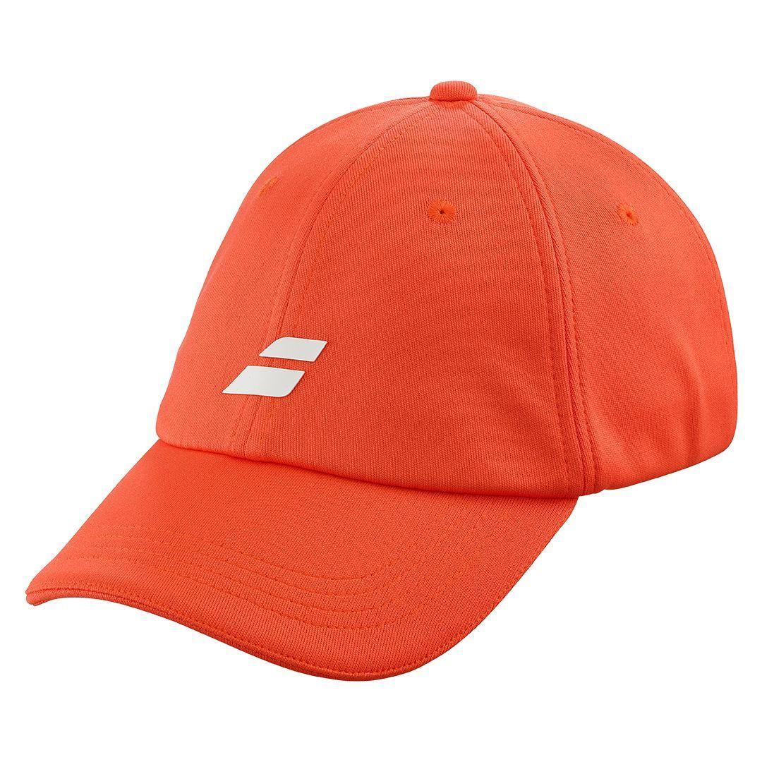CONJUNTO DE TENIS BABOLAT GORRO Y POLERA MUJER - NARANJO-2