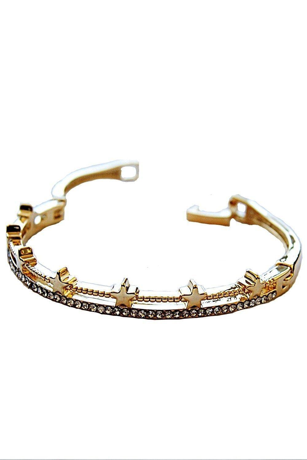 Pulsera Acero Constelación Dorado VivaFelicia-0