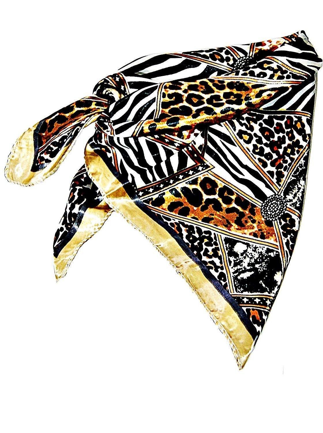 Pañuelo Bandana Patchwork Beige VivaFelicia-0