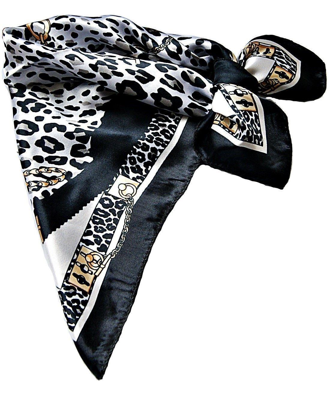 Pañuelo Bandana Safari Negro VivaFelicia-0