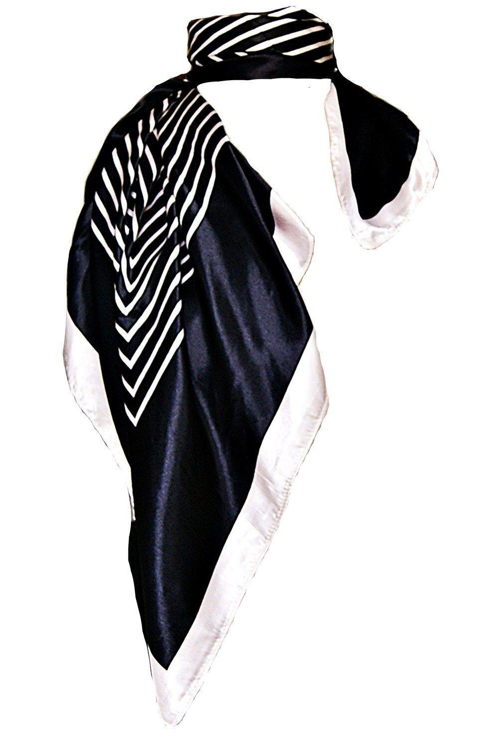 Pañuelo Seda Moira Negro VivaFelicia-0