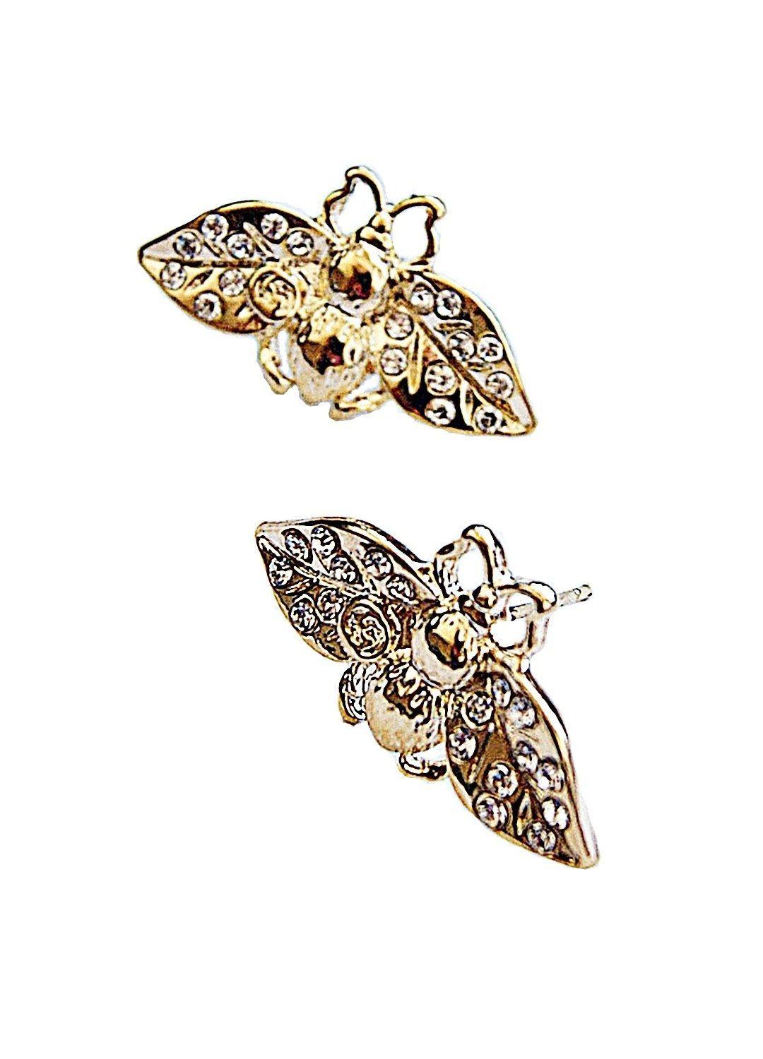 Aros Abejas Dorado VivaFelicia-0