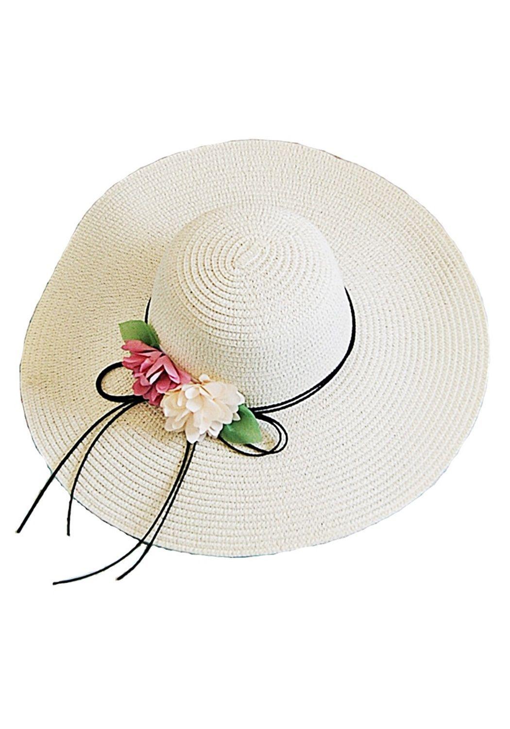 Sombrero Marjolaine Crema Chantilly Viva Felicia-1