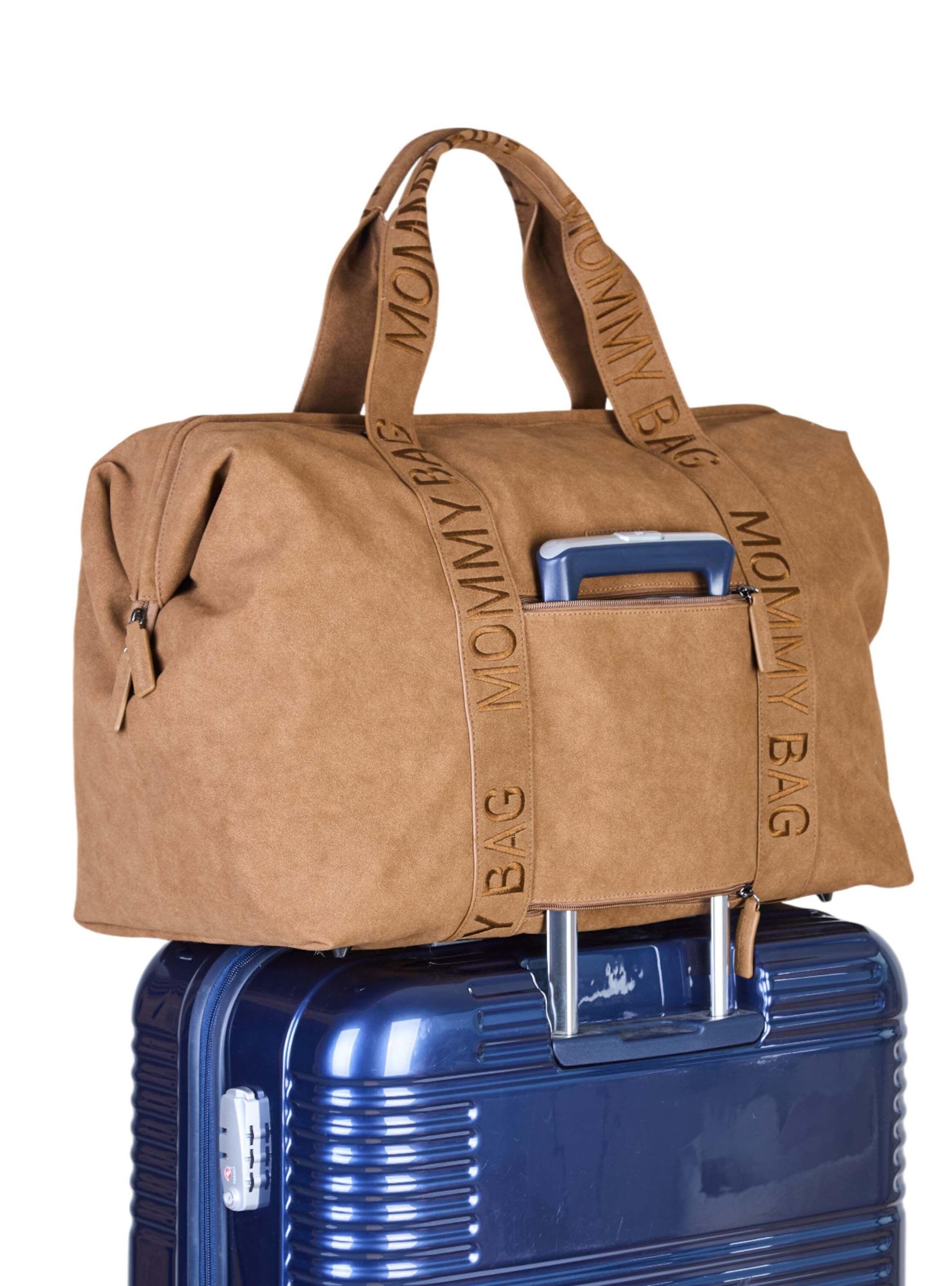 Bolso maternal, amplio y liviano, con mudador, correa para el hombro, bolsillos-5