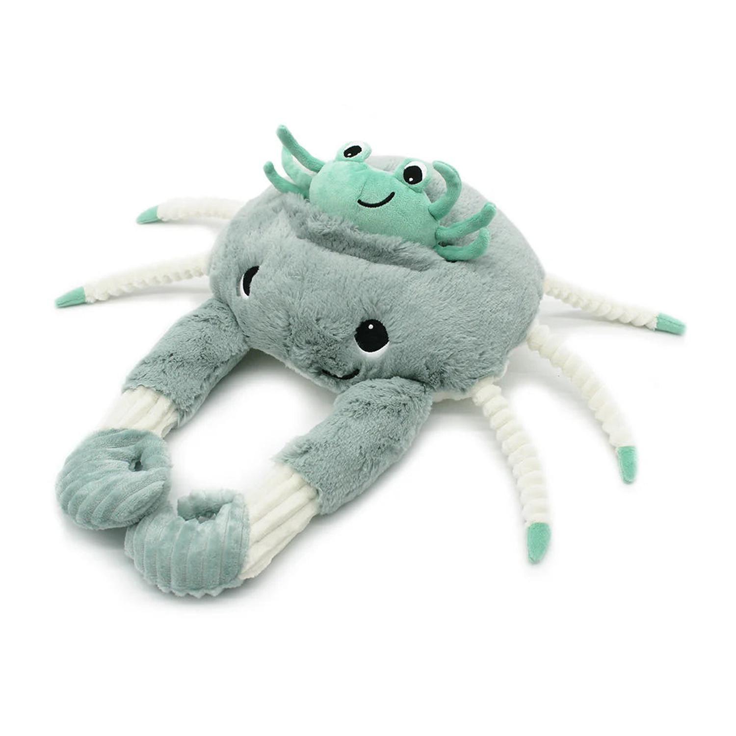 Peluche Cangrejo Cassecou Mamá y Bebé - Menta-3