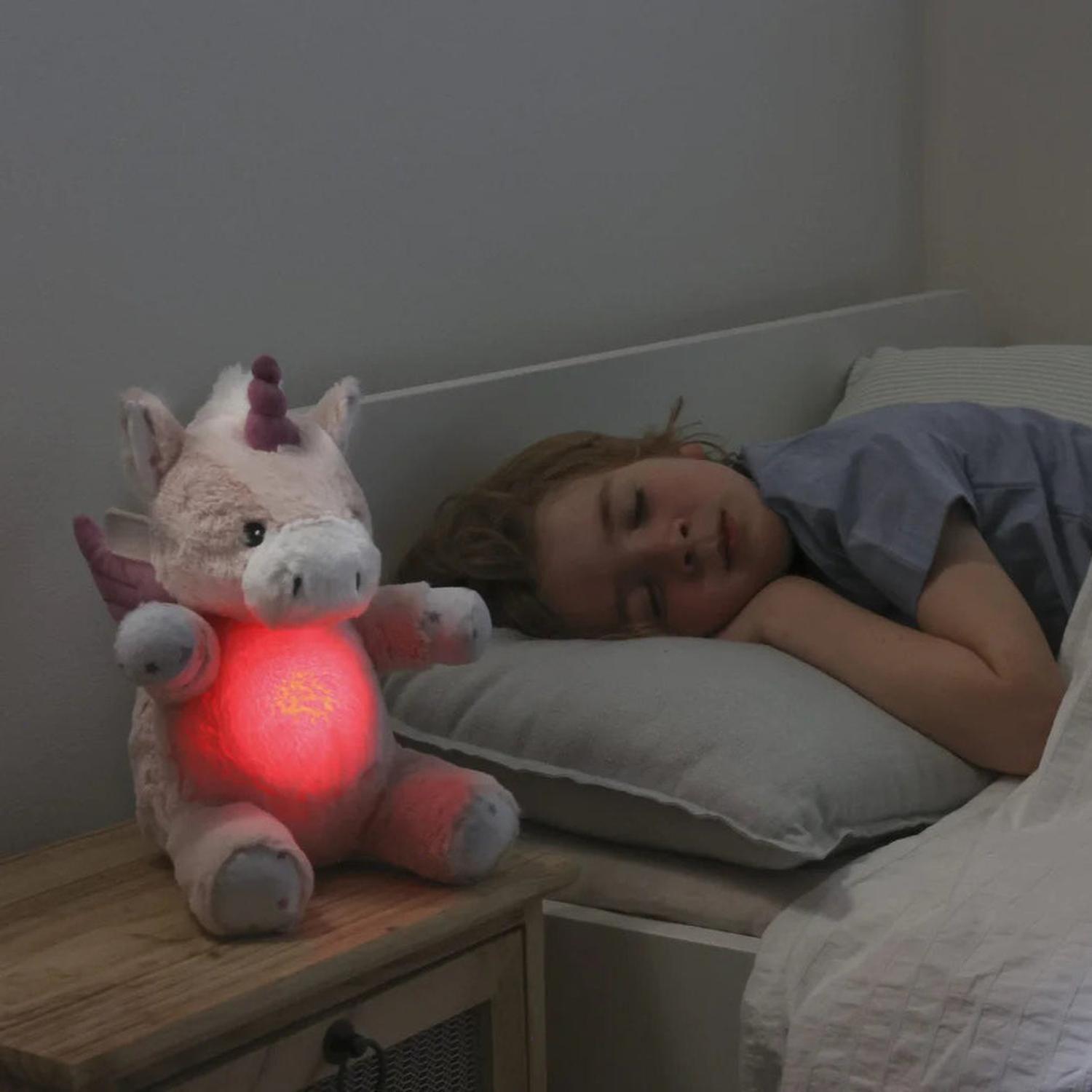 Peluche Love Light para dormir Lily el unicornio-3