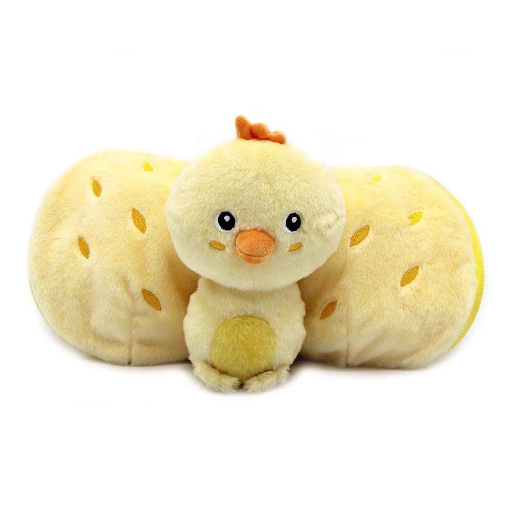 Peluche Reversible Nugget El Pollito - Piña-2