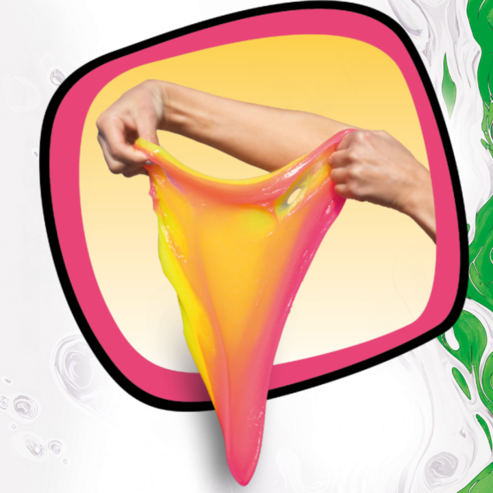 Jiggly Slime Neo Duo Amarillo y Rosado 430g-3