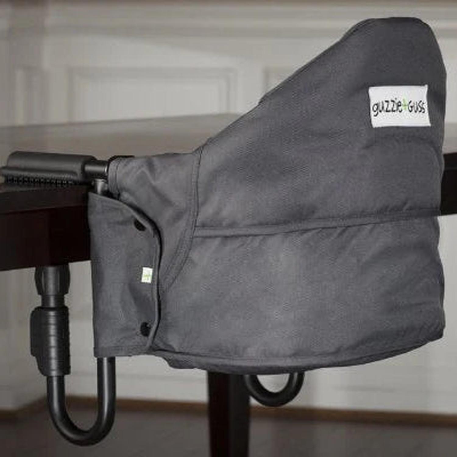 Silla de comer portátil Perch - Charcoal-2