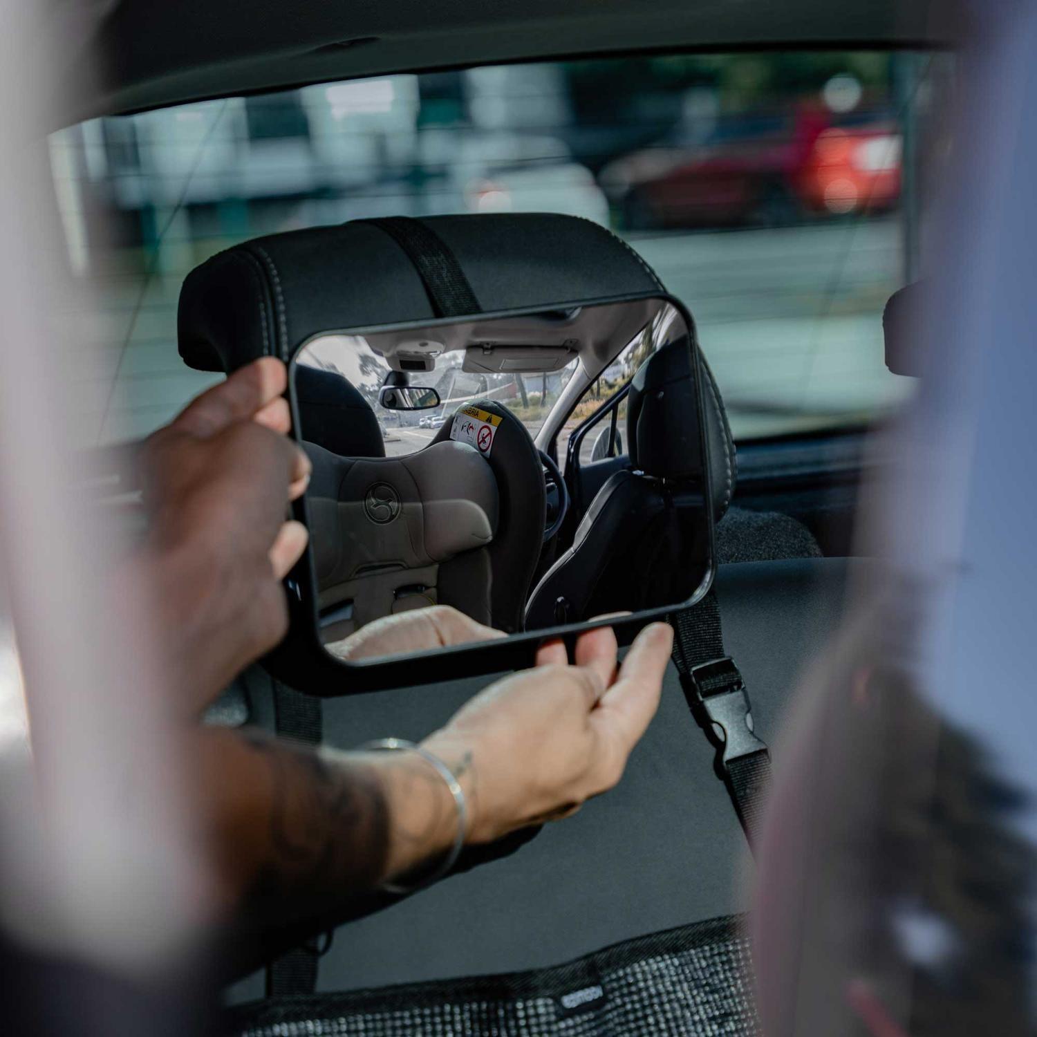 Espejo Clásico De Bebé Para Auto-3