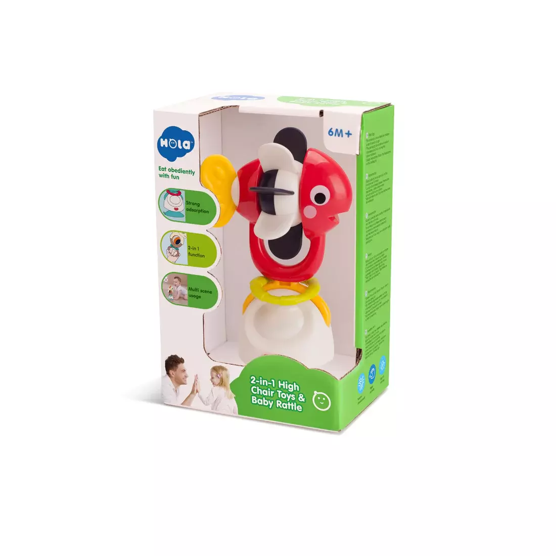 Juguete Con Succión Pez 2 En 1-2