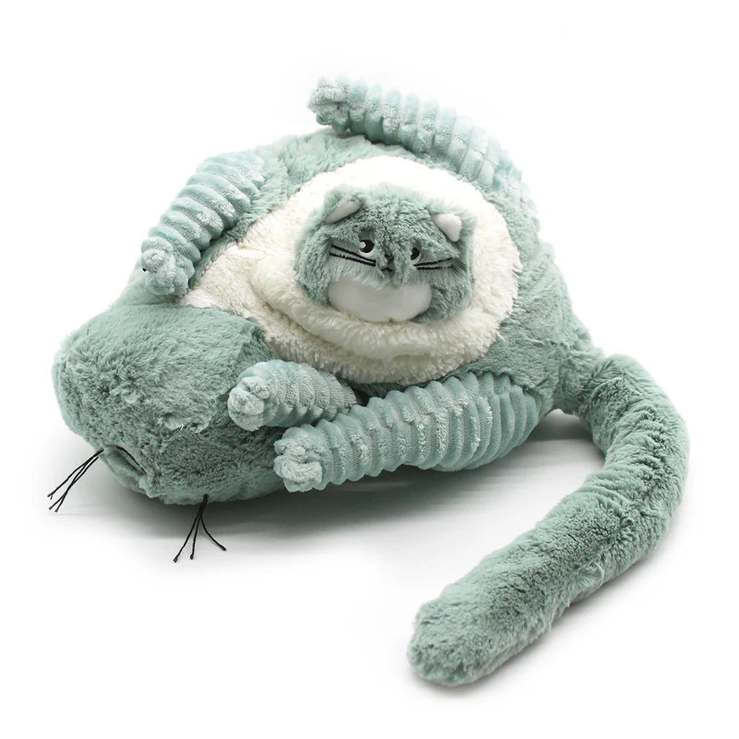 Peluche Gato Miaou Mamá y Bebé - Menta-2