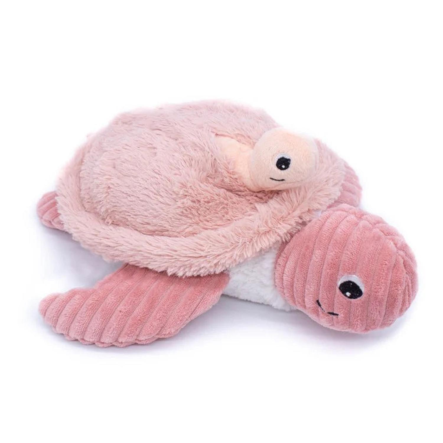Peluche Tortuga Sauvenou Mamá y Bebé - Rosa-3