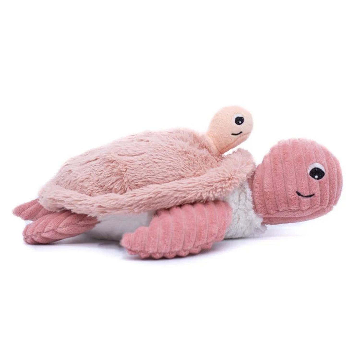 Peluche Tortuga Sauvenou Mamá y Bebé - Rosa-4