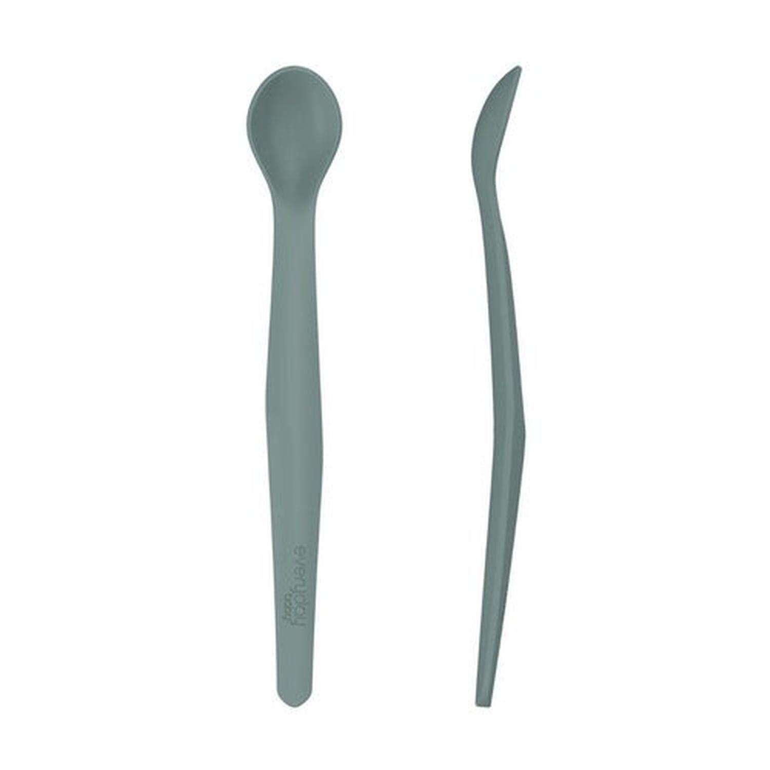 Pack de dos cucharas de silicona - Harmony green-1