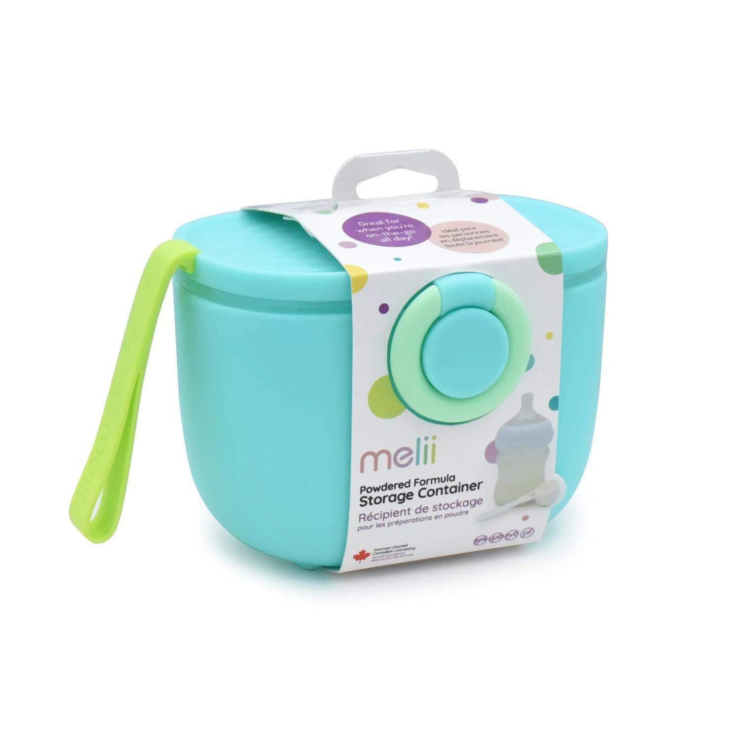 Contenedor de almacenamiento de fórmula para bebés - Azul-0