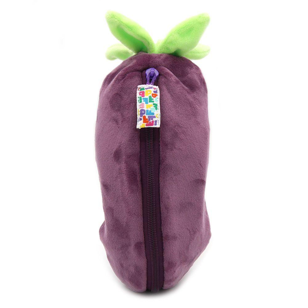 Peluche Reversible Velvet El Elefante - Berenjena-4