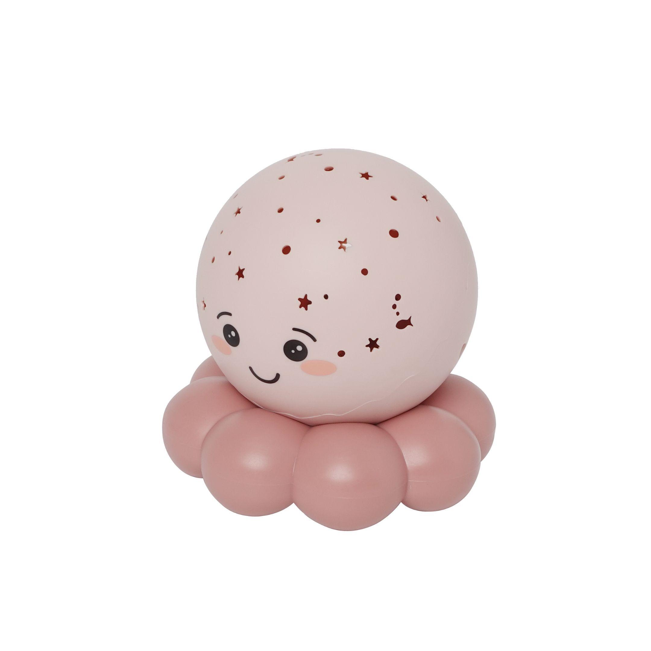 Luz Nocturna Pulpo Twinkles To Go Octo Rosado-2