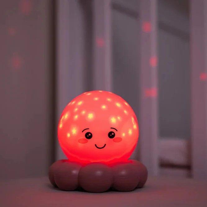 Luz Nocturna Pulpo Twinkles To Go Octo Rosado-3