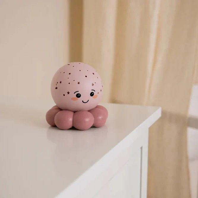 Luz Nocturna Pulpo Twinkles To Go Octo Rosado-5