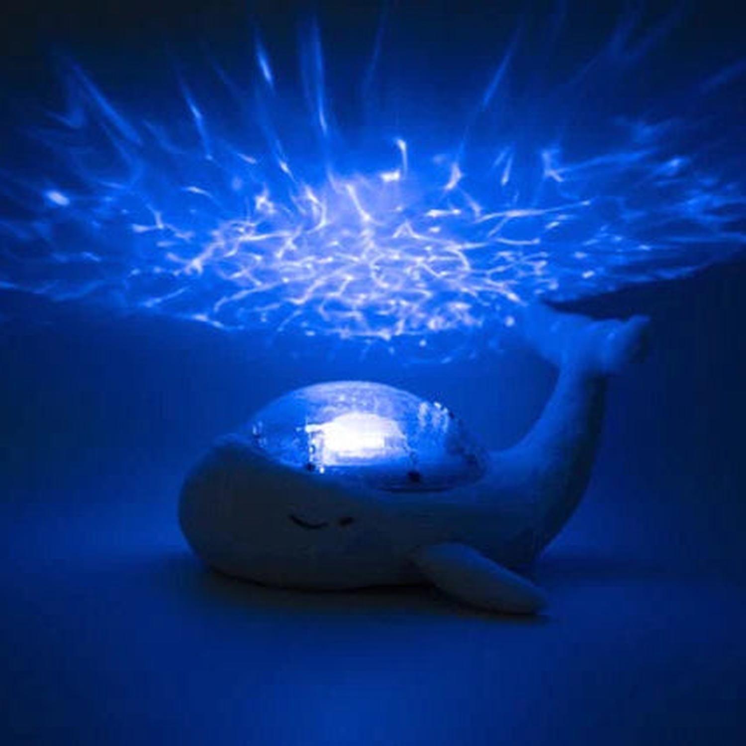 Peluche Proyector Ballena Tranquil Blanco-3
