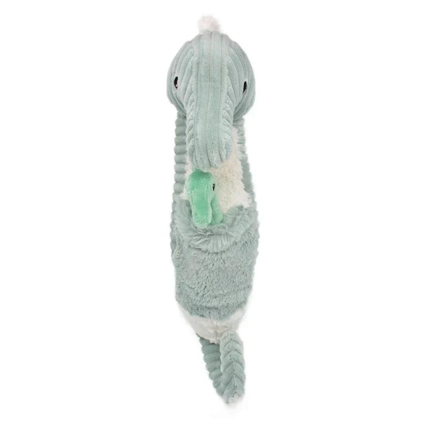 Peluche Caballito de Mar Papadou Papá y Bebé - Menta-3