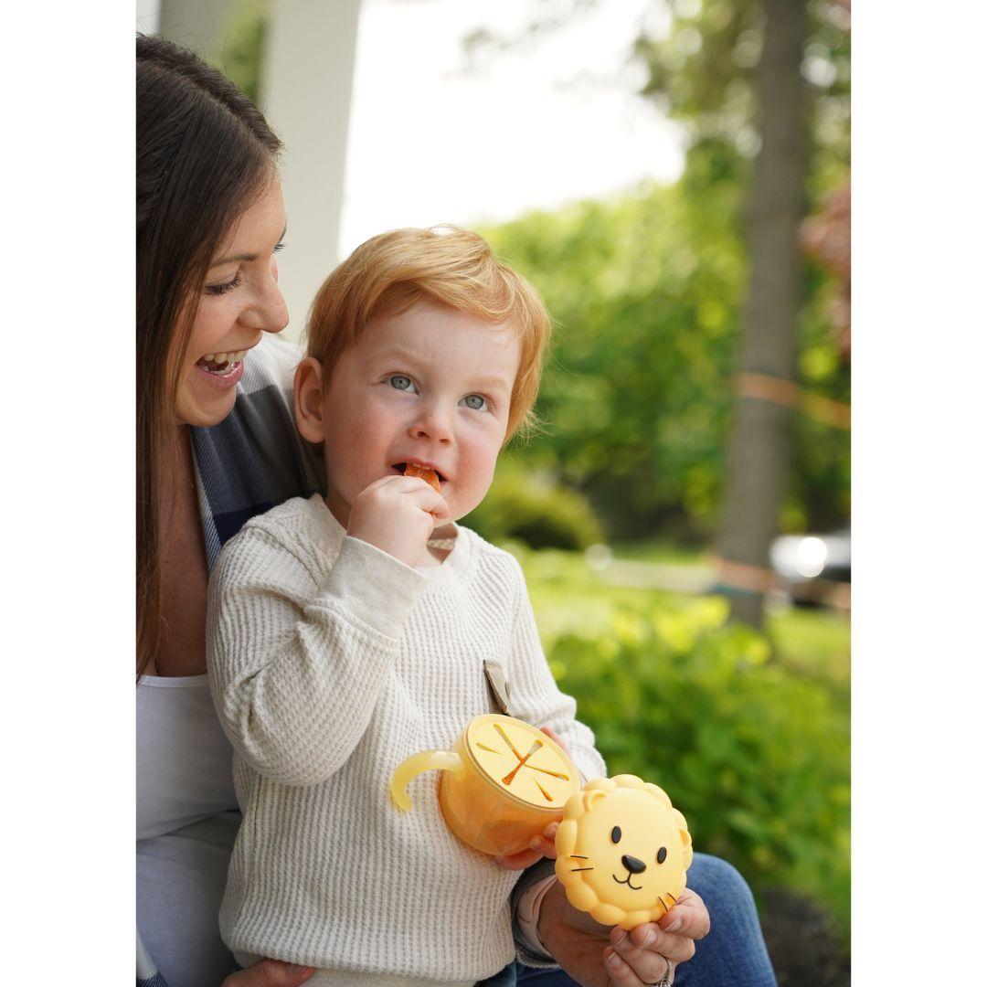Contenedor De Snacks Anti-Derrame - Leon-2