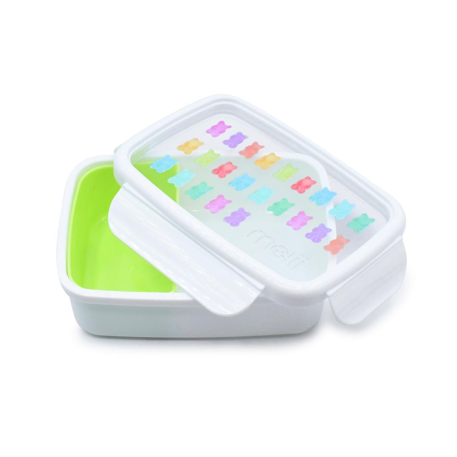 Lonchera bento box con compartimientos 880 ml - Ositos-0
