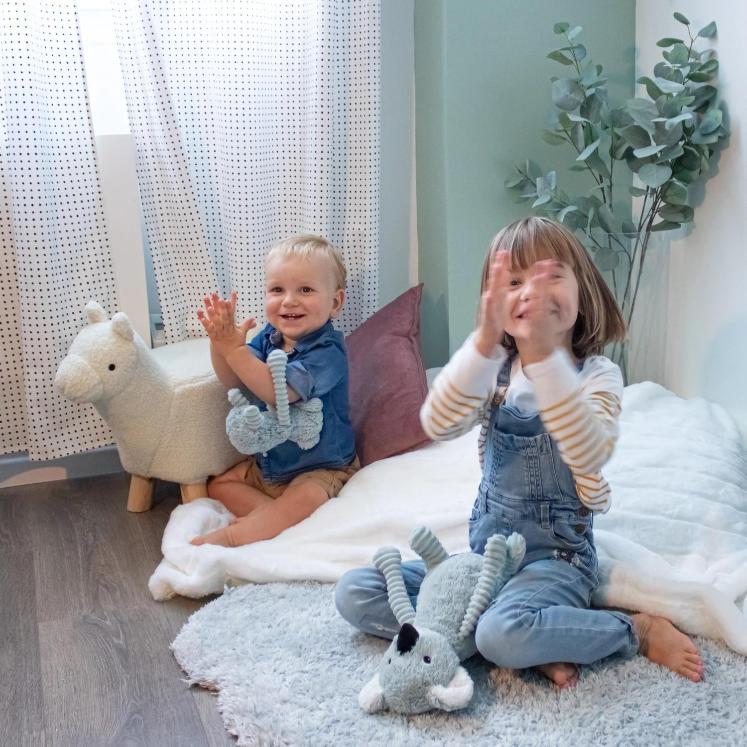 Peluche Koala Trankilou Mamá Y Bebé - Menta-2