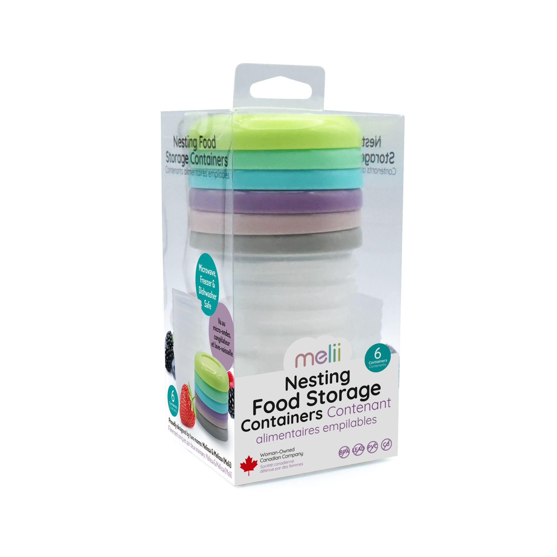 Pack De 6 Contenedores Apilables de Plástico-7