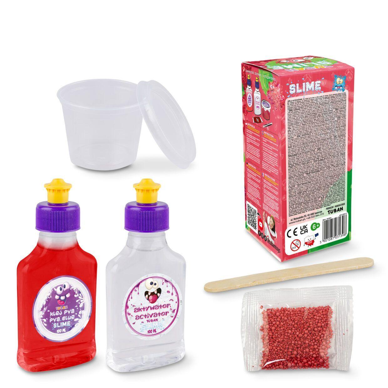 Kit Hazlo Tu Mismo Slime Tuban Frutilla-2