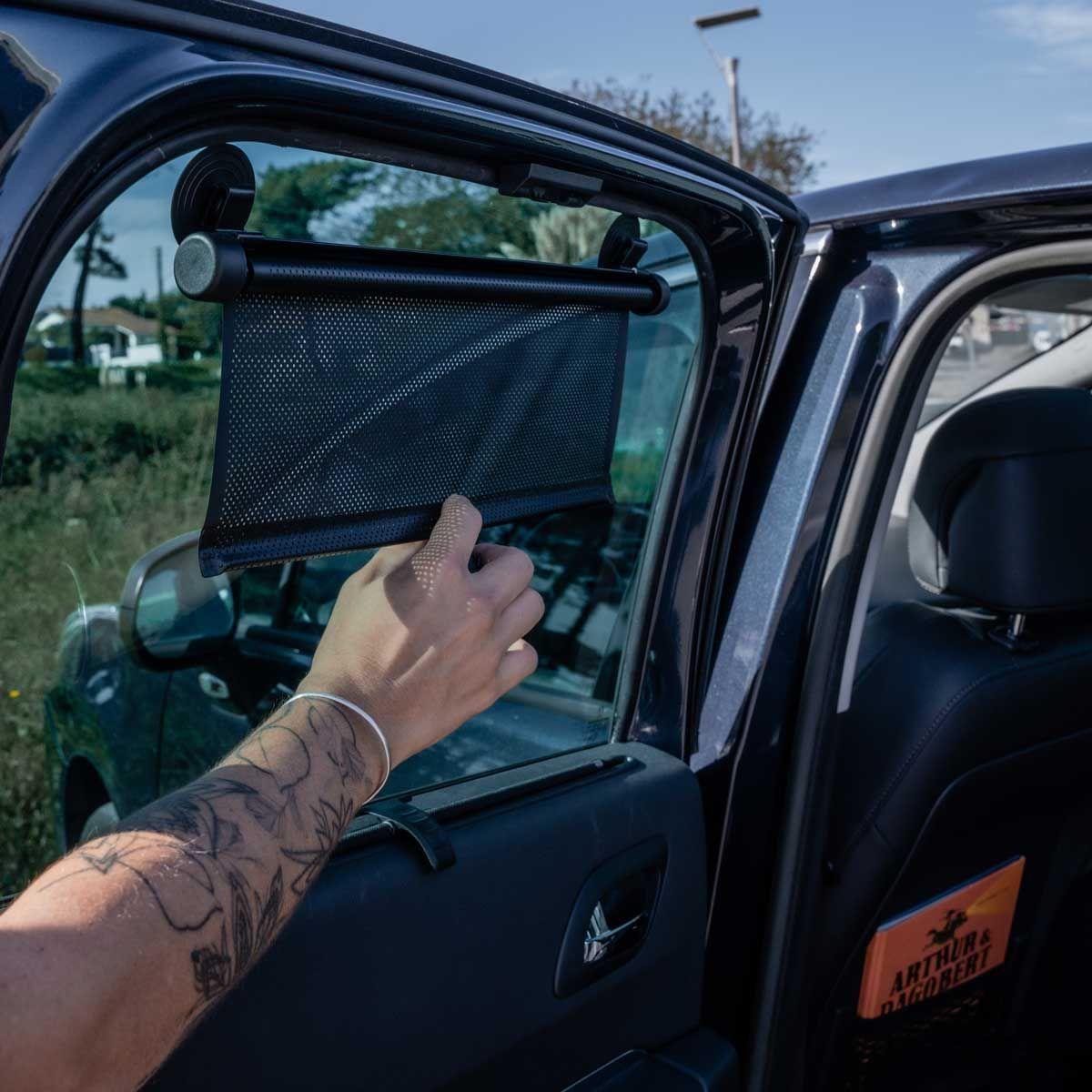 Pack De 2 Cortinas Roller Para Auto-6
