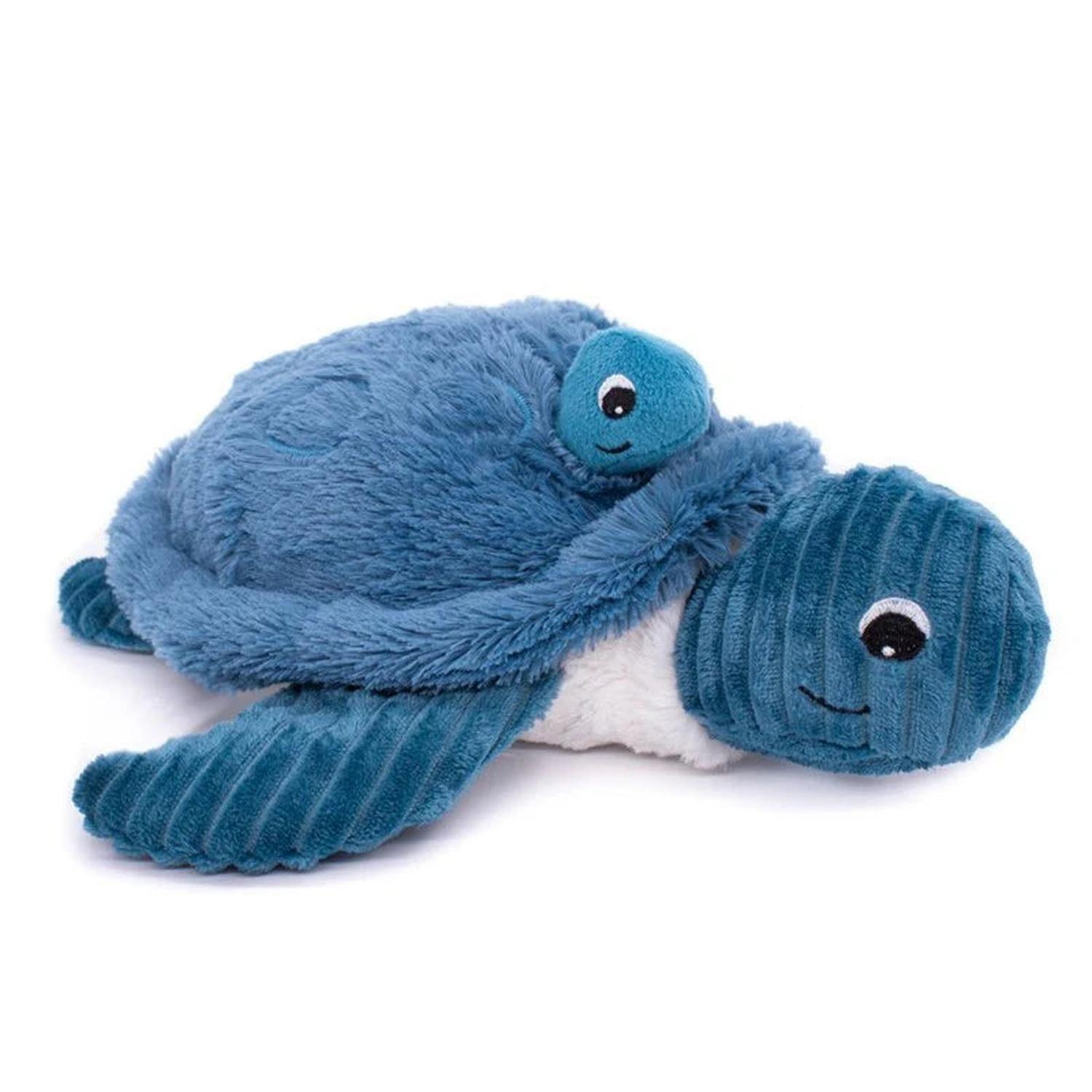 Peluche Tortuga Sauvenou Mamá y Bebé - Azul-4