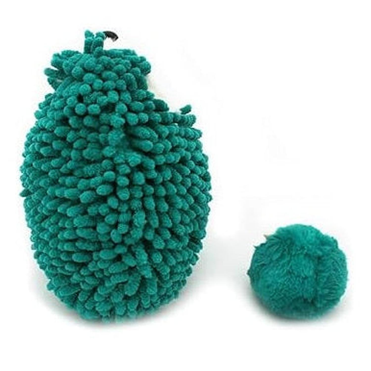 Peluche Erizo Piktou Mamá y Bebé - Verde-4