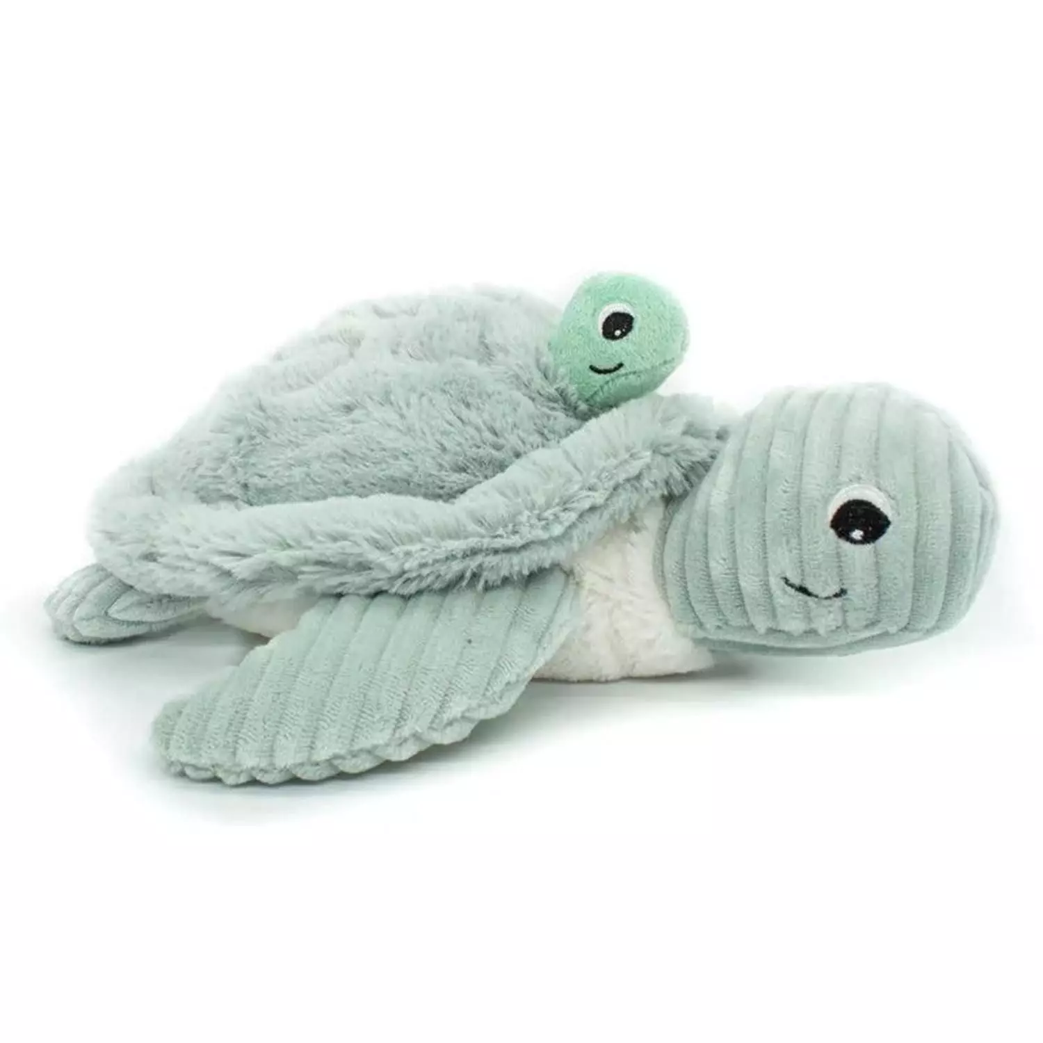 Peluche Tortuga Sauvenou Mamá y Bebé - Menta-3