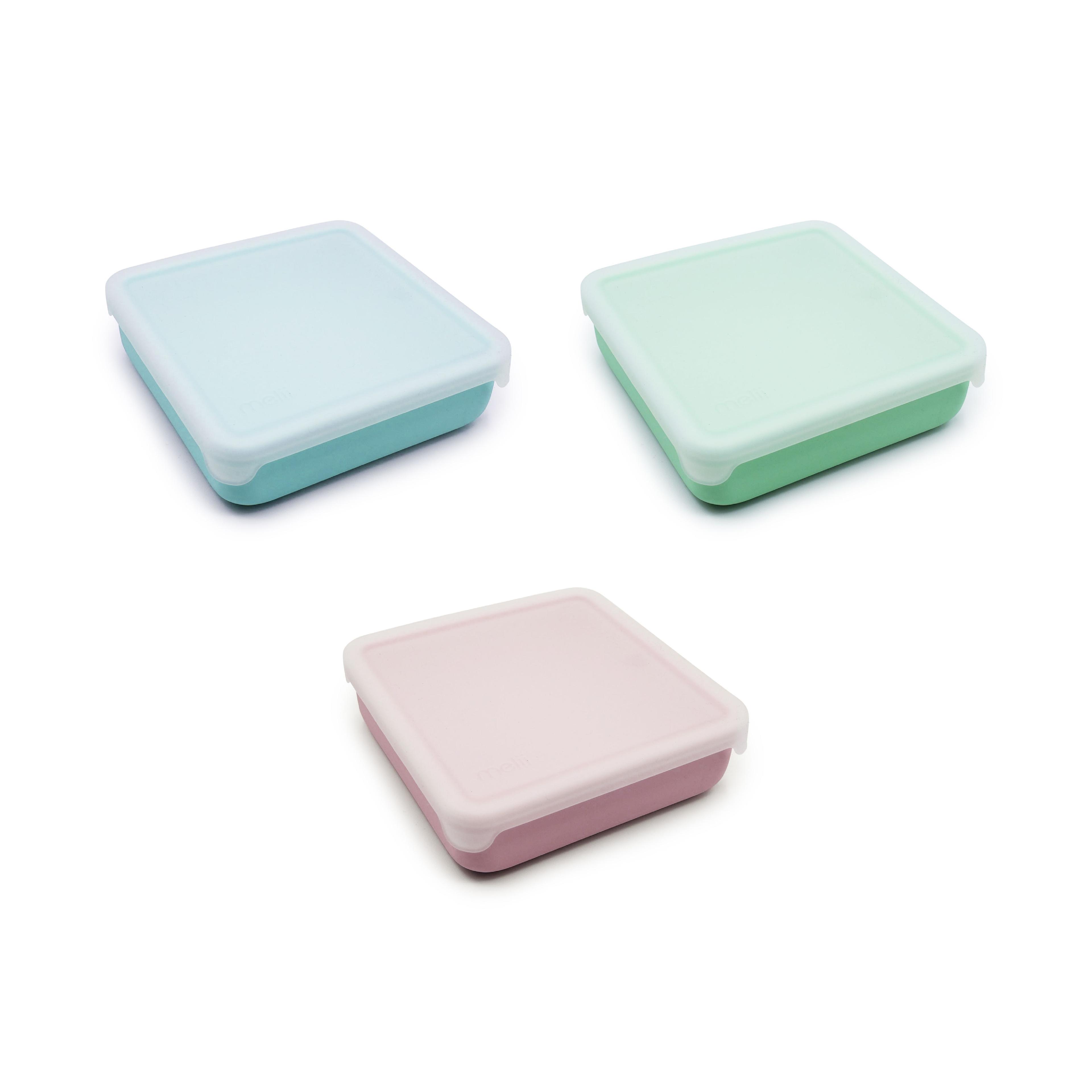 Contenedor De Silicona Para Sandwich Azul-4